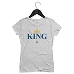 Ficha técnica e caractérísticas do produto Camiseta Feminina King | Branca - P