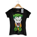 Ficha técnica e caractérísticas do produto Camiseta Feminina The Joker 2 - PRETO - G