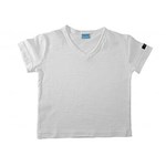 Ficha técnica e caractérísticas do produto Camiseta Flamê V Manga Curta - 3 - Branco