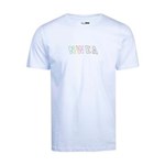 Ficha técnica e caractérísticas do produto Camiseta Funny Color Branco Preto New Era - Branco - M