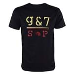 Ficha técnica e caractérísticas do produto Camiseta Gajang G&7.SP Preto