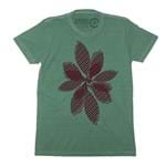 Ficha técnica e caractérísticas do produto Camiseta Gola C Selo Gráfico - G Verde