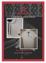 Ficha técnica e caractérísticas do produto Camiseta Gola Polo Acostamento Mc (Branco, P)