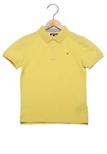 Ficha técnica e caractérísticas do produto Camiseta Gola Polo Amarela - Tommy Hilfiger