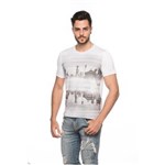 Ficha técnica e caractérísticas do produto Camiseta Gola Redonda Masculina - 549 - Branco - GG