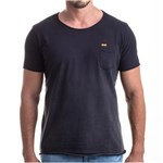 Ficha técnica e caractérísticas do produto Camiseta Gradient Black Pocket Relax - PRETO - M