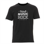 Ficha técnica e caractérísticas do produto Camiseta Hard Music Rock - G - Preta
