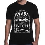 Ficha técnica e caractérísticas do produto Camiseta Harry Potter Avada Kedavra