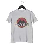Ficha técnica e caractérísticas do produto Camiseta Hogwart's | Cinza - GG