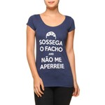 Ficha técnica e caractérísticas do produto Camiseta Huck Sossega o Facho