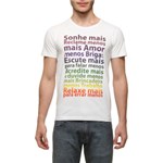 Ficha técnica e caractérísticas do produto Camiseta Huebra Mais Menos