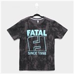 Ficha técnica e caractérísticas do produto Camiseta Infantil Fatal Malha Masculina
