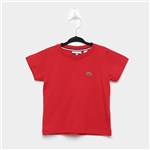 Ficha técnica e caractérísticas do produto Camiseta Infantil Lacoste Logo Masculina