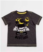 Ficha técnica e caractérísticas do produto Camiseta Infantil Led Batman Liga da Justiça