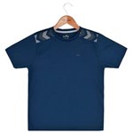 Ficha técnica e caractérísticas do produto Camiseta Infantil Masculina Dryline - AZUL MARINHO