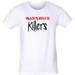 Ficha técnica e caractérísticas do produto Camiseta “Iron Maiden Killers” - EGG - Branca