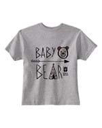 Ficha técnica e caractérísticas do produto Camiseta Joss Infantil Baby Bear Cinza