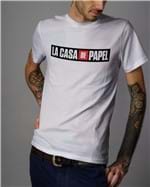 Ficha técnica e caractérísticas do produto Camiseta - La Casa de Papel Logo
