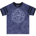 Ficha técnica e caractérísticas do produto Camiseta Levi's Raglã Denim