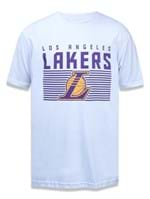 Ficha técnica e caractérísticas do produto Camiseta New Era Los Angeles Lakers Branca (M)