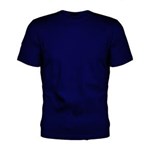 Ficha técnica e caractérísticas do produto Camiseta Manga Curta Gola Redonda - Azul