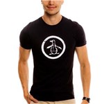 Ficha técnica e caractérísticas do produto Camiseta Masculina 100106 Penguin - Tamanho G - Preto