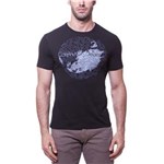 Ficha técnica e caractérísticas do produto Camiseta Masculina CM61C01TC370 Calvin Klein - Tamanho G - Preto