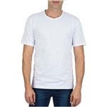 Ficha técnica e caractérísticas do produto Camiseta Masculina Lisa Upper Upper 22121106000011A - BRANCO - G