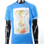 Ficha técnica e caractérísticas do produto Camiseta Masculina Music Antshok - Azul Royal - G