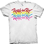 Ficha técnica e caractérísticas do produto Camiseta Masculina Rock In Rio Cores Dimona Branca