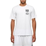 Camiseta Mr. Kitsch Gola Careca Dry-fit Branco P