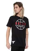 Ficha técnica e caractérísticas do produto Camiseta NBA Chicago Bulls Preta