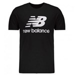 Ficha técnica e caractérísticas do produto Camiseta New Balance Essentials Stacked Masculino