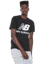 Ficha técnica e caractérísticas do produto Camiseta New Balance Logo Basic Preta