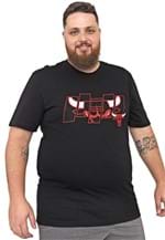 Ficha técnica e caractérísticas do produto Camiseta New Era Chicago Bulls Preta