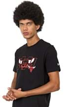Ficha técnica e caractérísticas do produto Camiseta New Era Chicago Bulls Preta - Preto - Masculino - Dafiti