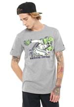 Ficha técnica e caractérísticas do produto Camiseta New Era Seattle Seahawks Cinza