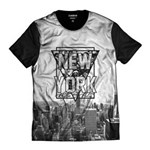 Ficha técnica e caractérísticas do produto Camiseta New York Rap Hip Hop NY Exclusiva - PRETO - G
