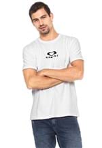 Ficha técnica e caractérísticas do produto Camiseta Oakley Reta Logo Branca