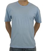 Ficha técnica e caractérísticas do produto Camiseta Pau a Pique Básica Azul Celeste AZUL CELESTE - ST - G