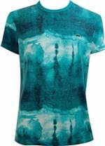 Ficha técnica e caractérísticas do produto Camiseta Pau a Pique Manchada Azul