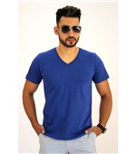 Ficha técnica e caractérísticas do produto Camiseta Pau a Pique Masculina Azul Bic AZUL BIC - P