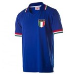 Ficha técnica e caractérísticas do produto Camiseta Polo Retrôgol Itália 1982 - 2GG - Azul