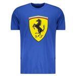 Ficha técnica e caractérísticas do produto Camiseta Puma Scuderia Ferrari Big Shield Royal