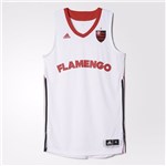 Ficha técnica e caractérísticas do produto Camiseta Regata de Basquete Flamengo Adidas Branca II 2015 2016 - AI4777
