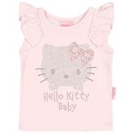 Ficha técnica e caractérísticas do produto Camiseta Regata - Hello Kitty - P - ROSA