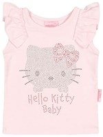 Ficha técnica e caractérísticas do produto Camiseta Regata - Rosa - Hello Kitty