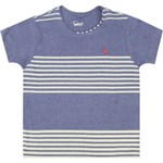 Ficha técnica e caractérísticas do produto Camiseta Reserva Mini Listras Degradee