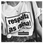 Ficha técnica e caractérísticas do produto Camiseta Respeita as Mina