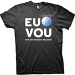 Ficha técnica e caractérísticas do produto Camiseta Rock In Rio - eu Vou Preta Infantil